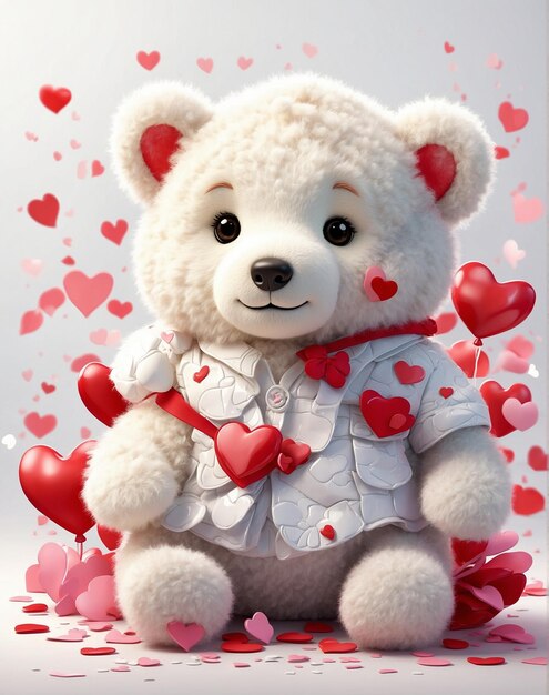 bear in hearts