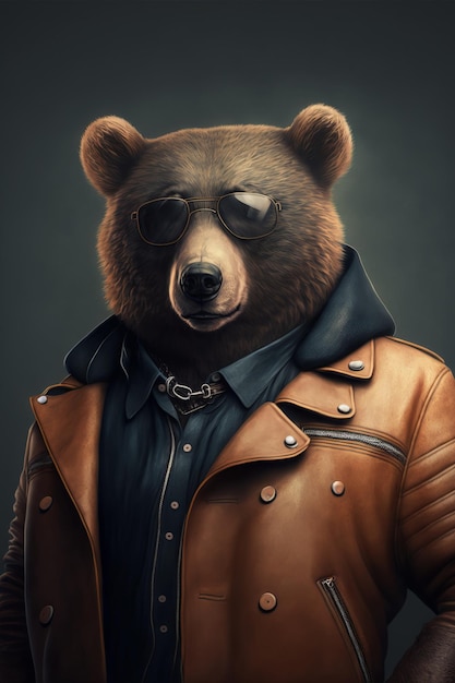 Bear Market Gentleman Portrait