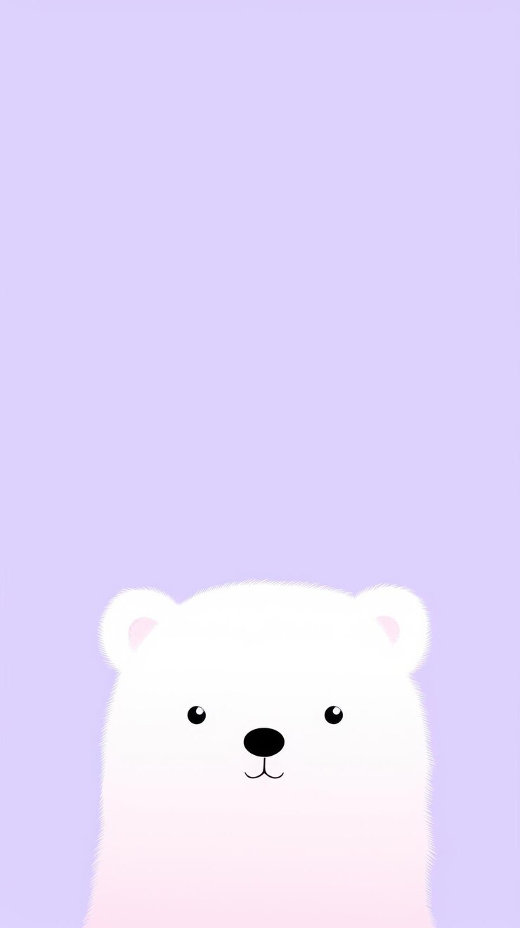 Photo bear selfie cute wallpaper cartoon mammal purple