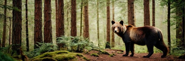 Photo bear travel nature forest animal young europe mammal wildlife predator balkans nature res