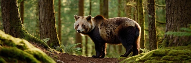 Photo bear travel nature forest animal young europe mammal wildlife predator balkans nature res