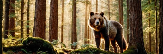 bear travel nature forest animal young europe mammal wildlife predator balkans nature res
