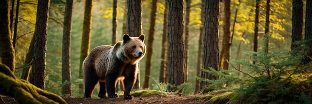 熊の旅 自然 森の動物 幼いヨーロッパ 哺乳類 野生動物 捕食者 バルカン 自然保護区