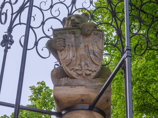 Bear with eagle shield in Berlin