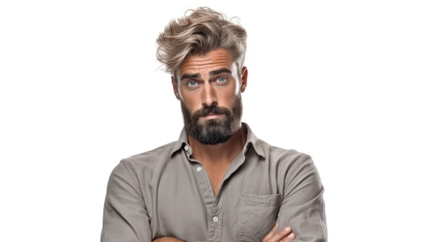 A Beard Man Most Amazing and Realistic HD 8K wallpaper Stock Photographic Image