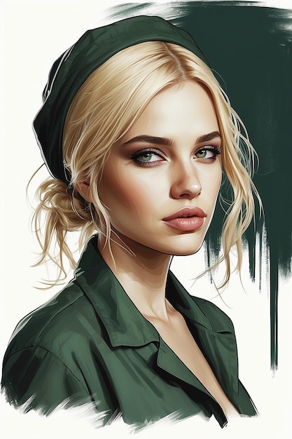 beatiful girl desing illustrator