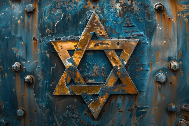 Beatiful Passover Star of David image Jewish faith symbol Jew Religious stunning Background