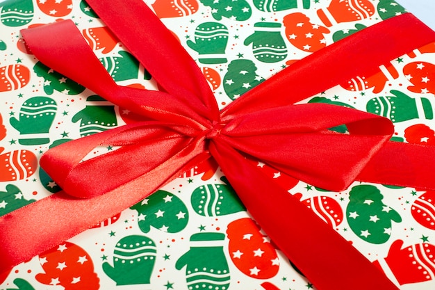 Photo beatifully wrapped present
