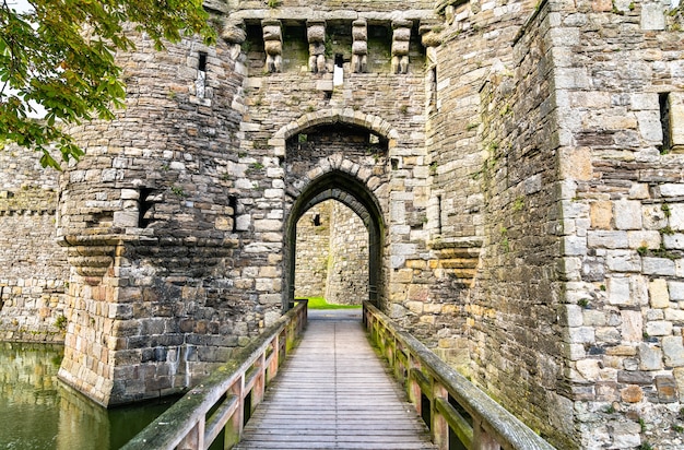 Beaumaris Castle, UNESCO-werelderfgoed in Wales, Groot-Brittannië