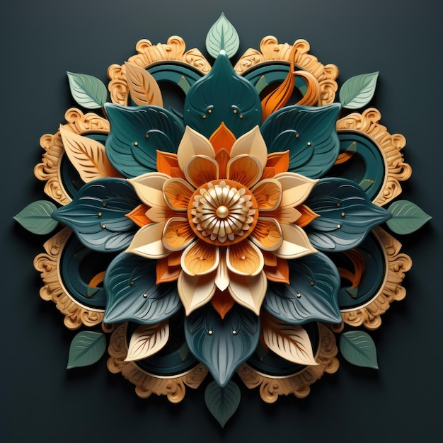 Beautifil 3d mandala ontwerpen