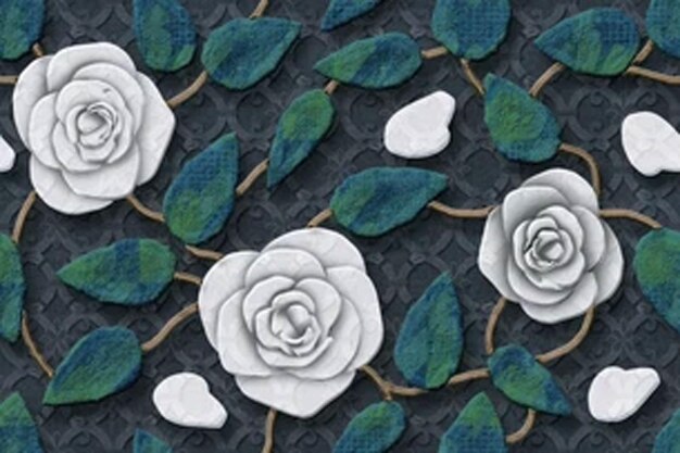 Beautiful 3d printed wallpaper background design pikbest designer bilal