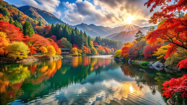 Photo beautiful 8k nature scene background wallpaper