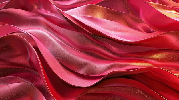 Beautiful abstract 3D background with smooth wavy lines 3d illustration