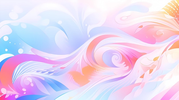 Beautiful abstract artistic colorful pattern background