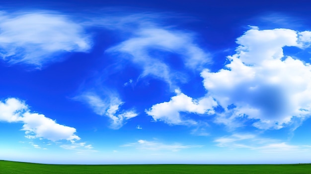 Premium Photo Beautiful abstract blue sky background there are