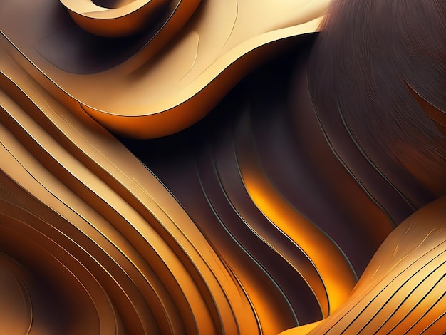 beautiful abstract color wave