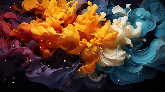 Beautiful abstract colorful background