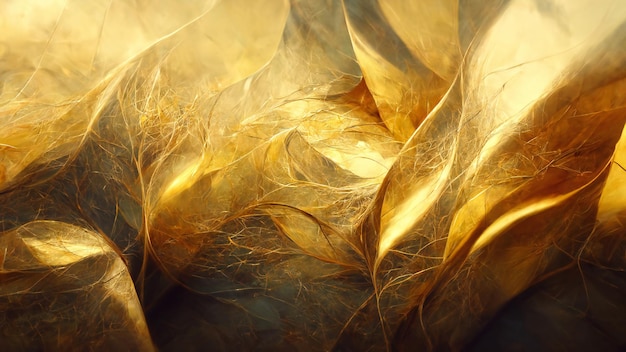 beautiful abstract golden background 4k