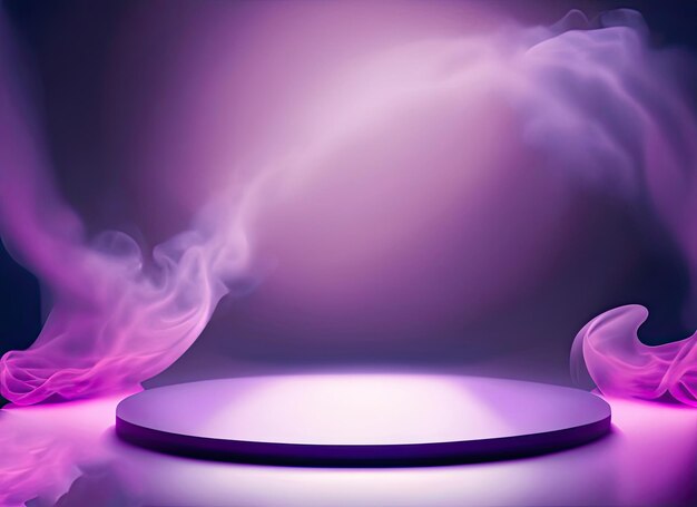 A beautiful abstract modern light lilac backdrop for a product presentation