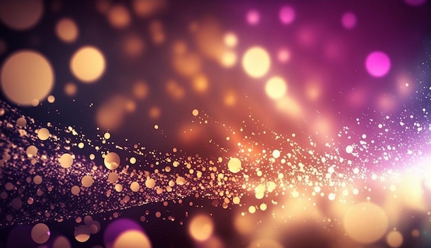 Beautiful abstract shiny light and glitter background