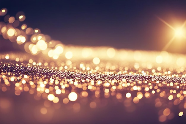 beautiful abstract shiny light and glitter background