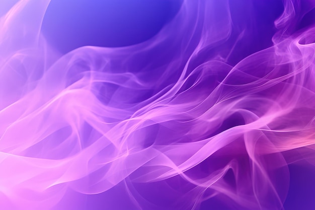 beautiful abstract smoke waves gradient background in purple color