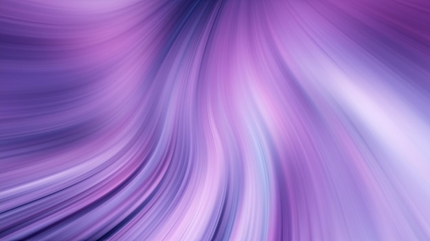 Beautiful abstract Violet line on black background