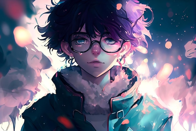 Premium AI Image  Beautiful aesthetic anime character wallpaper Generative  AI Generative AI