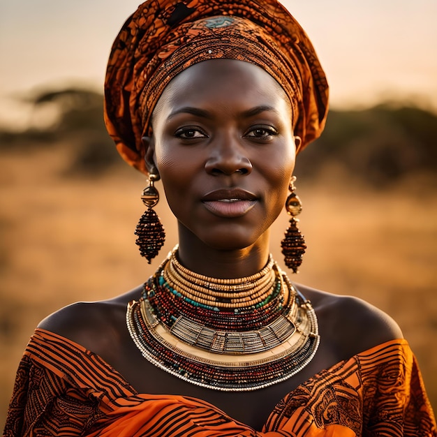 Beautiful African woman woman beauty Africa African continent African culture