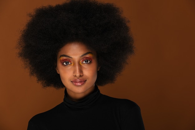 Beautiful afro woman