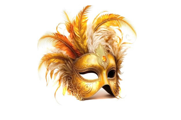 Beautiful and amazing carnival mask Fun time Generative AI