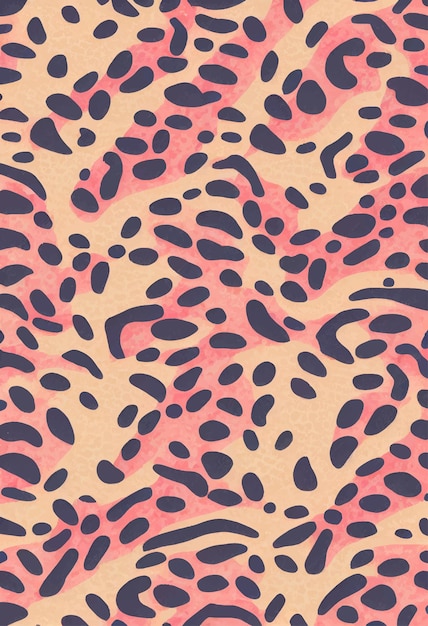 Beautiful animal skin print pattern