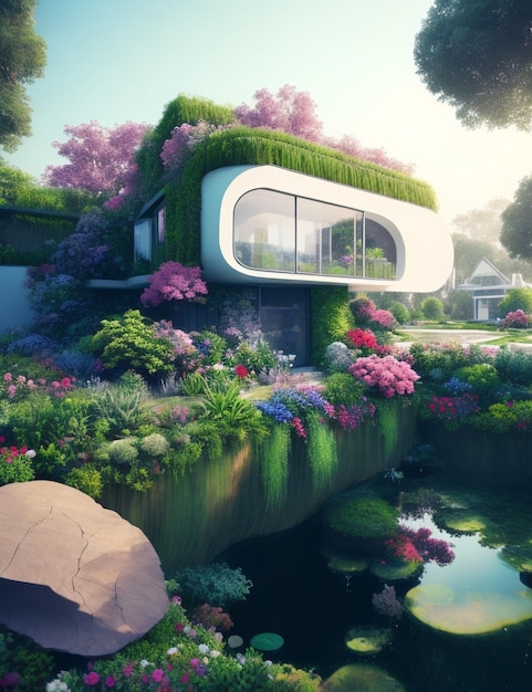 beautiful anime gardens