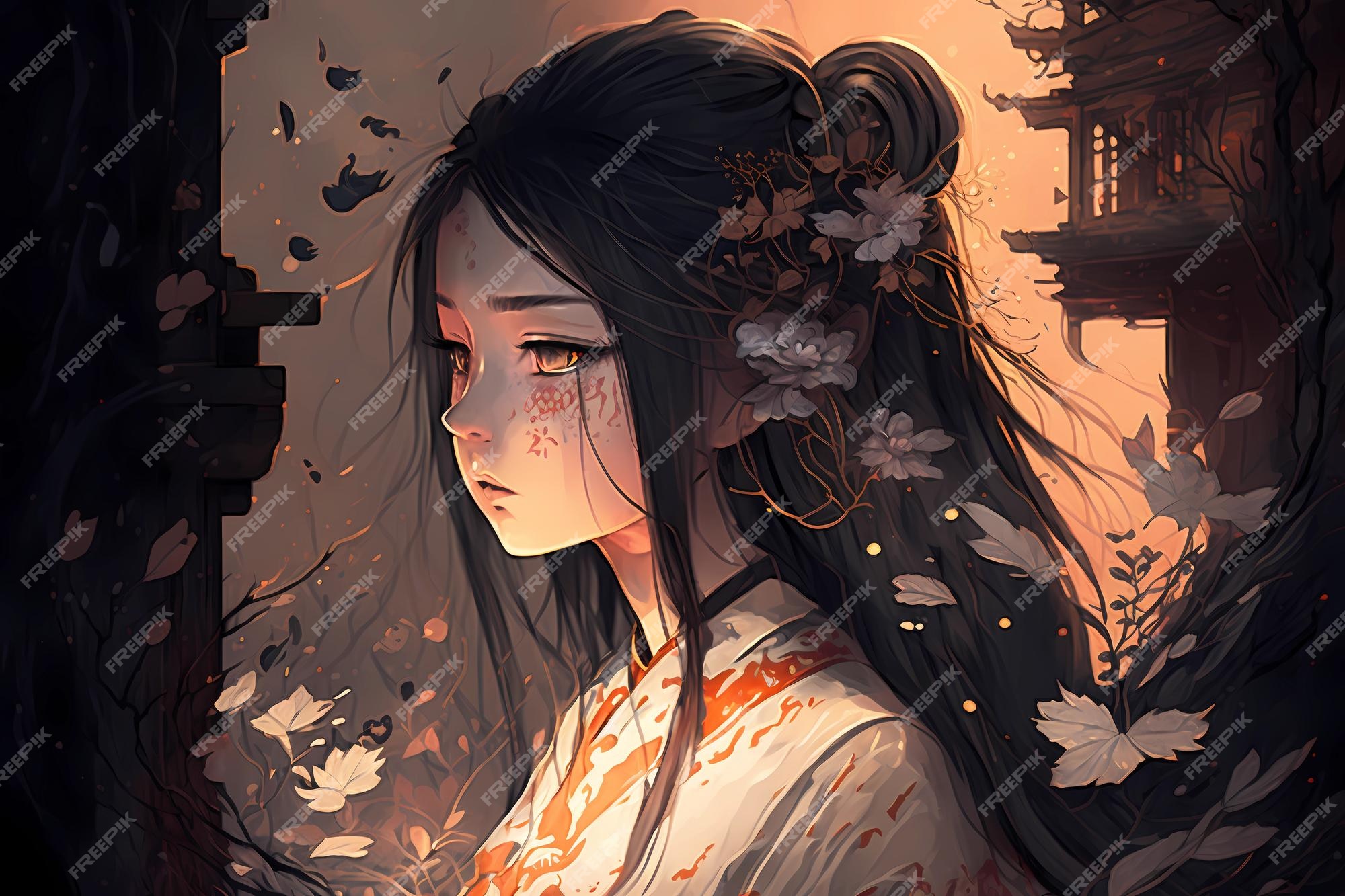 Sad Anime Girl | Poster