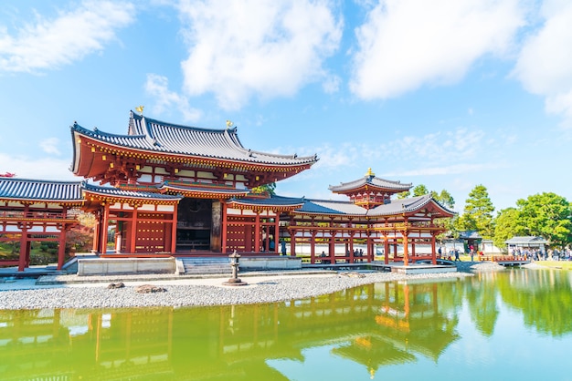 Beautiful Architecture Byodo-in Temple at Kyoto.