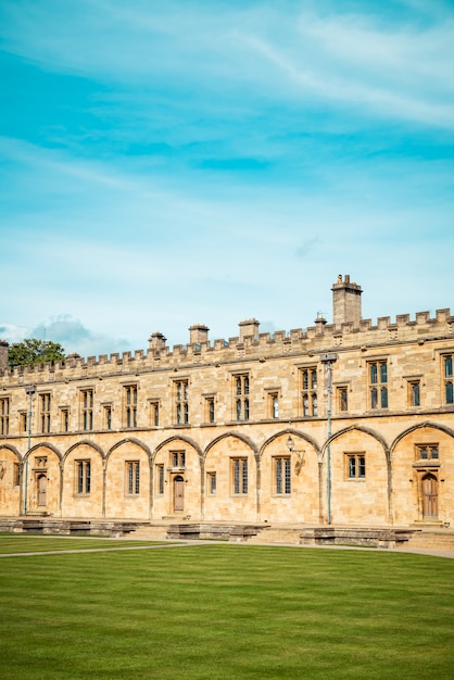 Beautiful Architecture Christ Church Cathedral in Oxford, UK