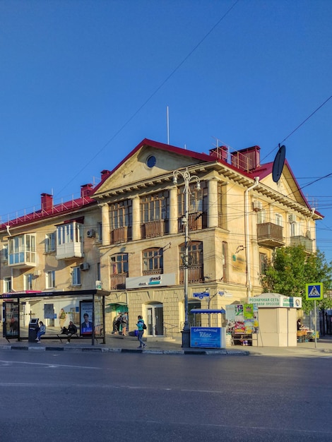 Beautiful architecture of the city of Sevastopol