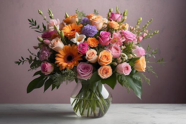 Beautiful arrangement for mothers day