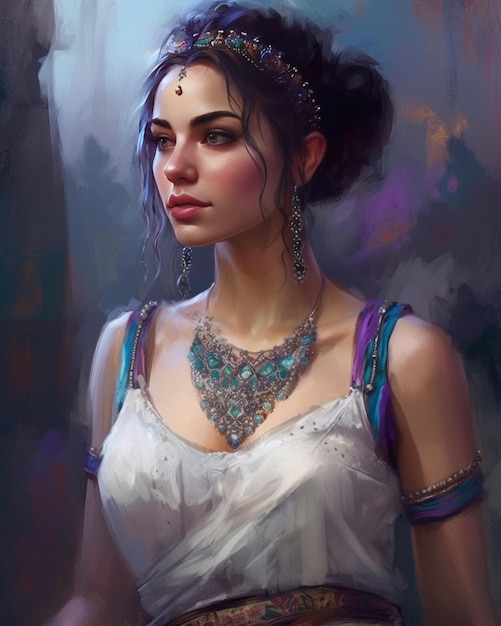 A beautiful and artistic digital painting