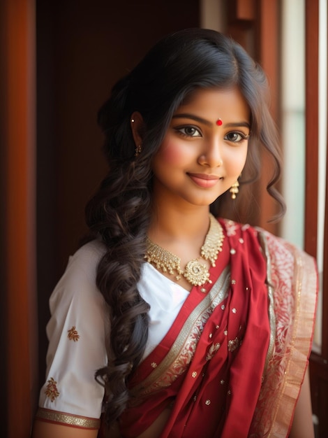 beautiful asian girl portrait