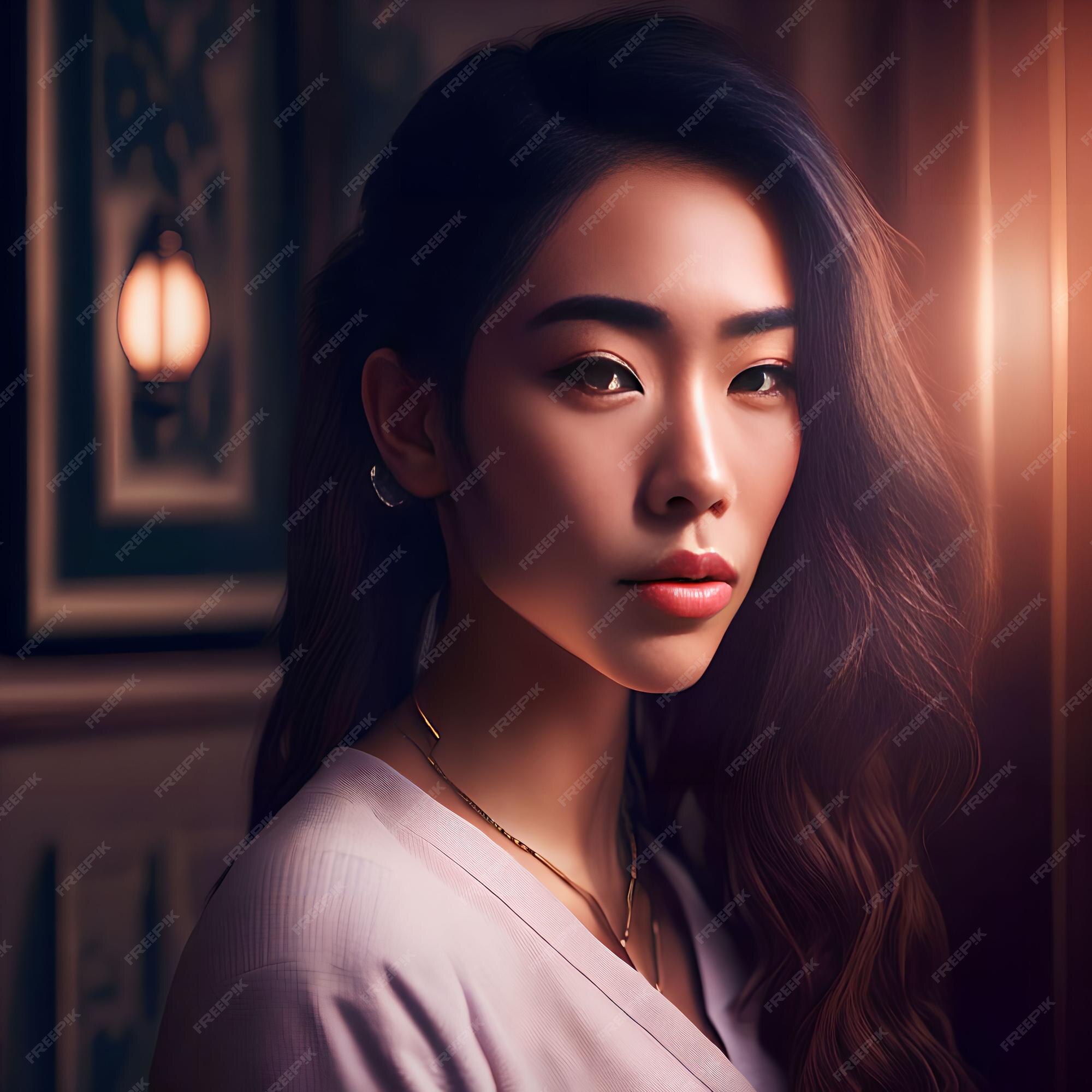 Asian Woman With Eyes Closed: Over 776 Royalty-Free Licensable Stock Illustrations & Drawings