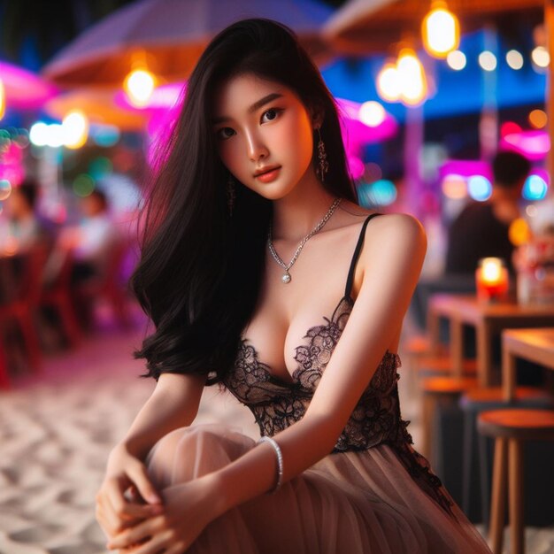 beautiful asian woman