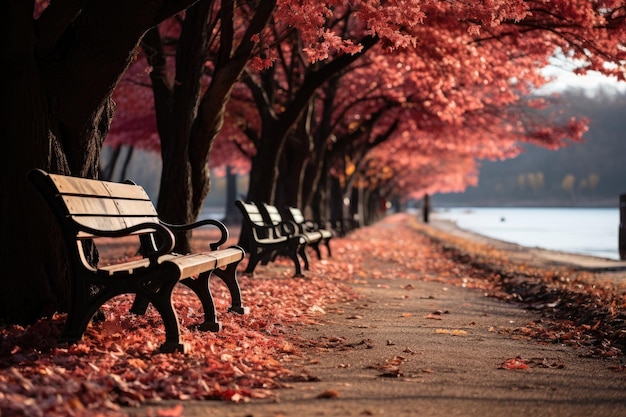 beautiful autumn atmosphere professional advertising photography