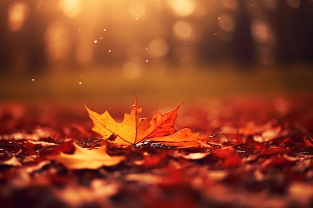 Beautiful autumn background