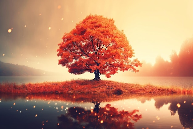 Beautiful autumn background