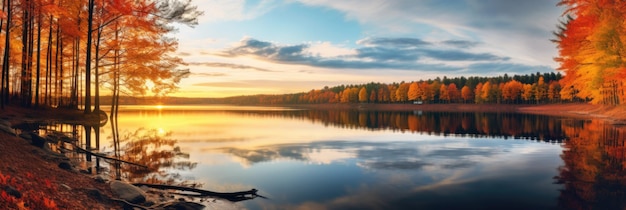 Beautiful autumn landscape