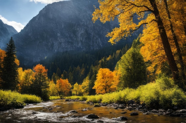 beautiful autumn in the mountains beautiful autumn in the mountains autumn landscape with color