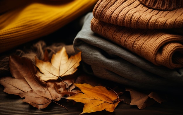 beautiful autumn sweater