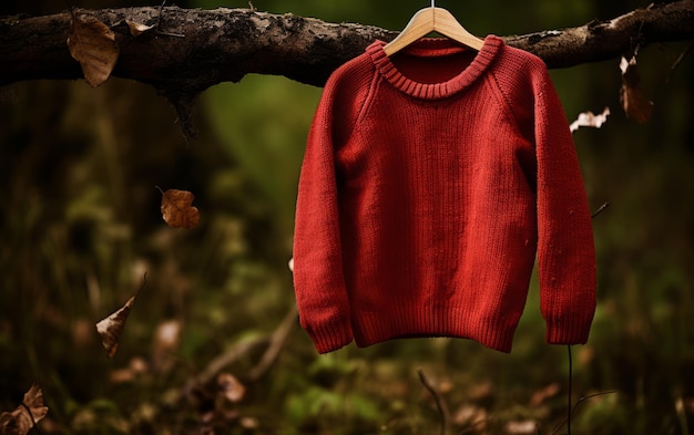 beautiful autumn sweater