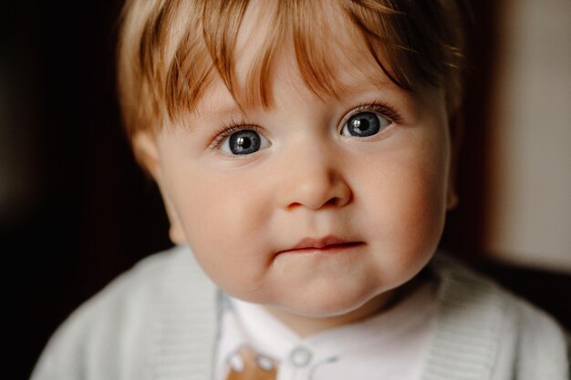 beautiful baby portrait